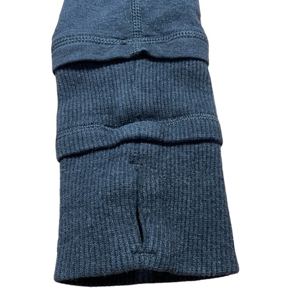 LULULEMON Gratitude Wrap Long Line French Terry Cotton Loose Fit Jacket Sz 4 - Picture 8 of 11